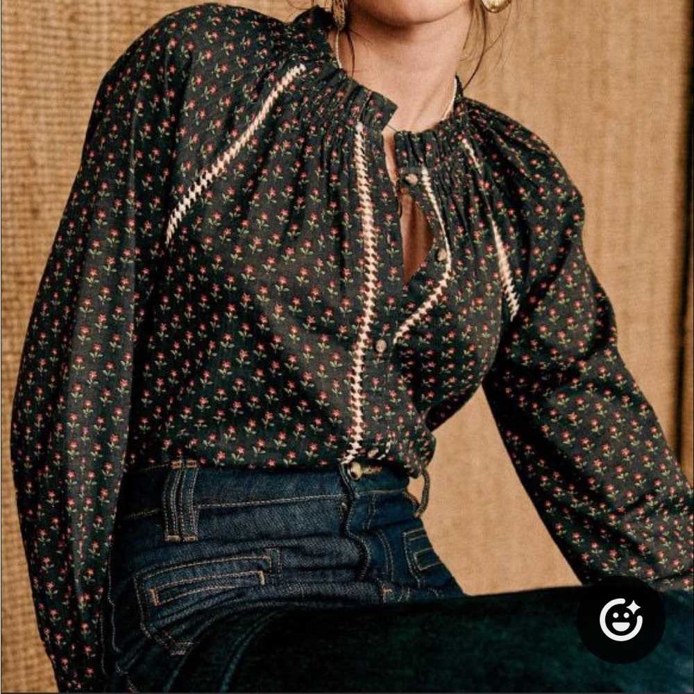 Sezane Beatriz Shirt, size 10